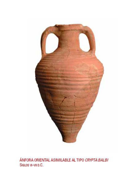 nfora Oriental Asimilable al Tipo Crypta Balbi 1 - Siglos VI-VII d.C